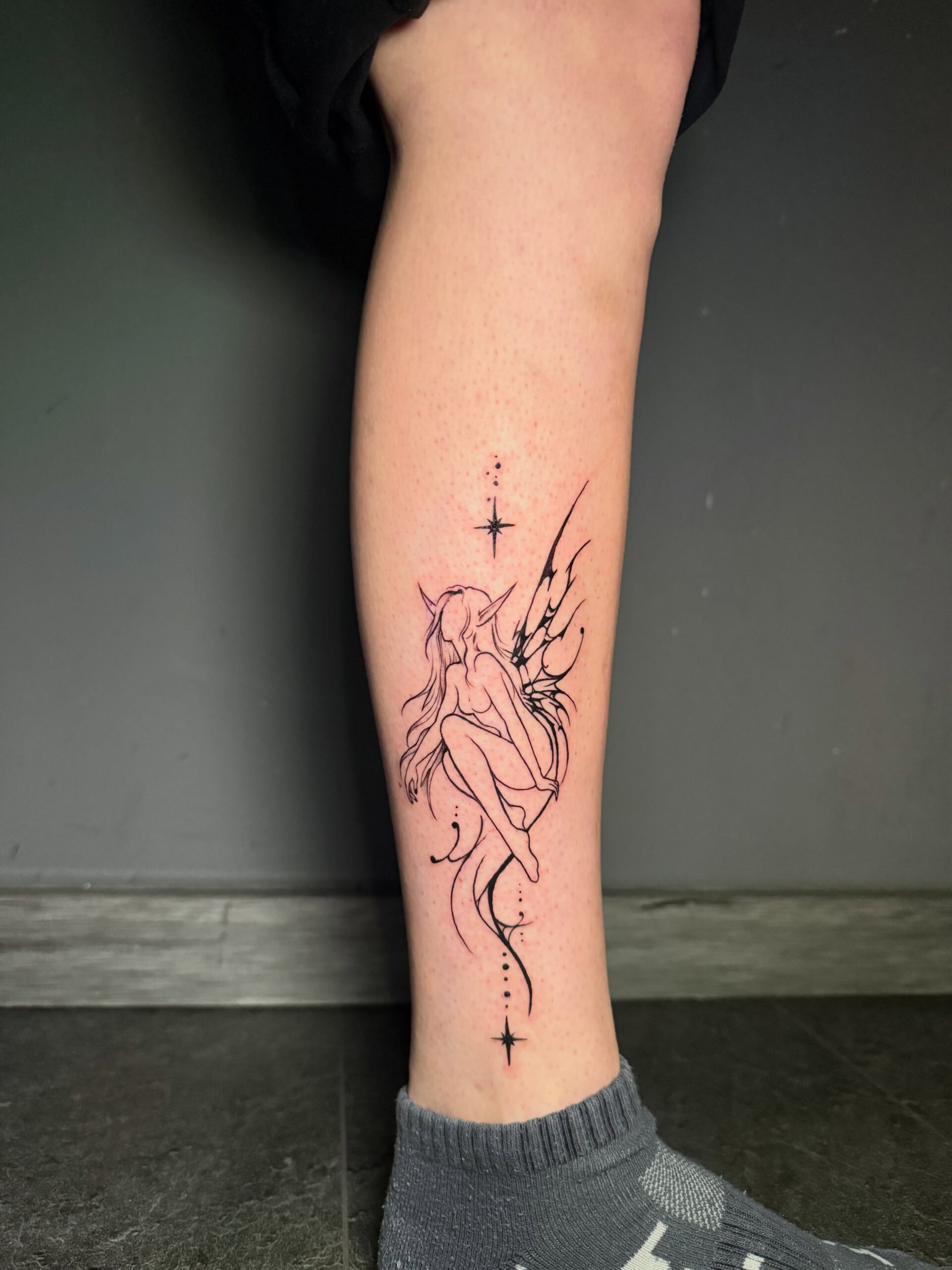 Tatuaż z profilu INK.lusive na Instagramie