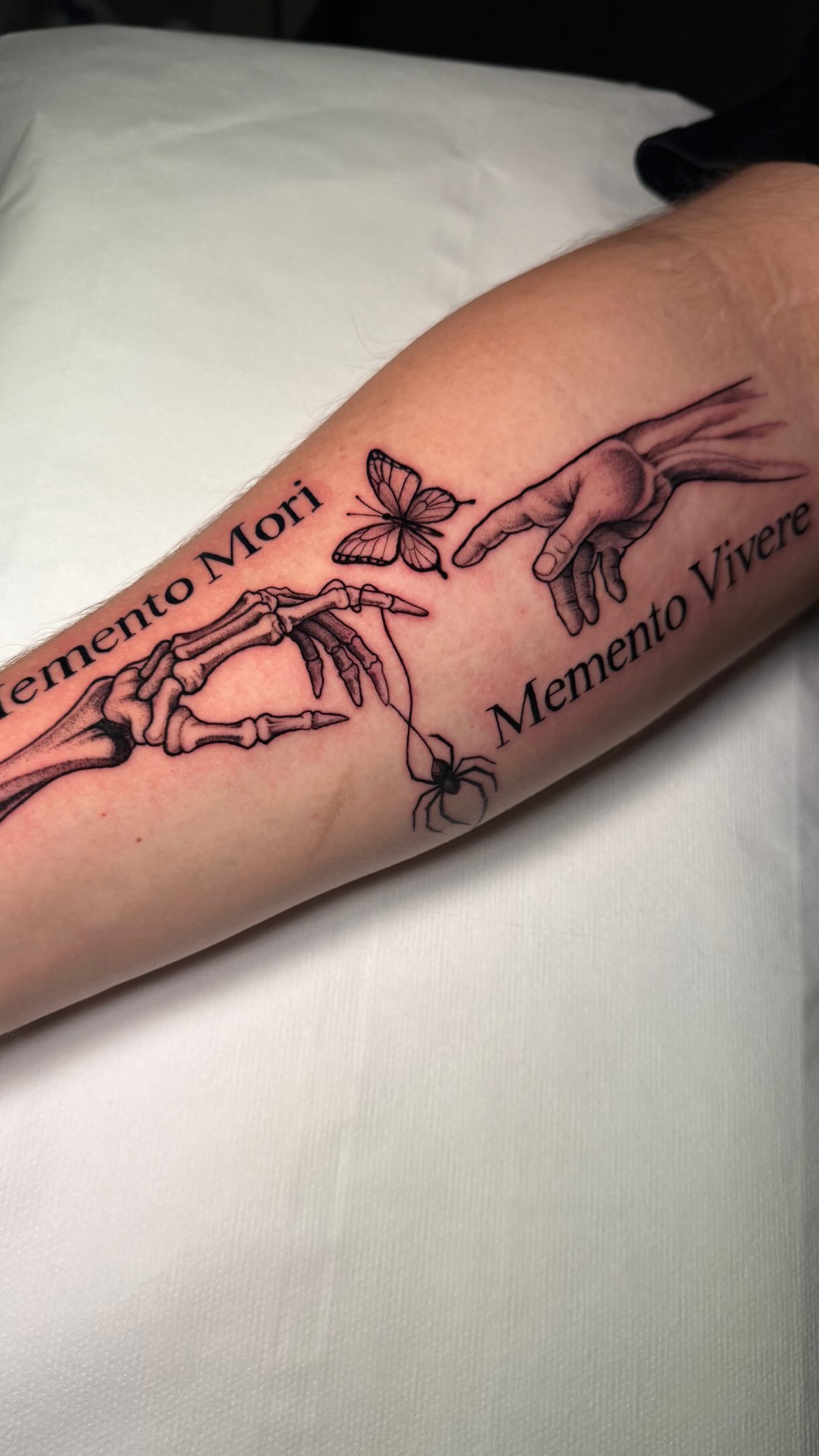 Tatuaż z profilu INK.lusive na Instagramie